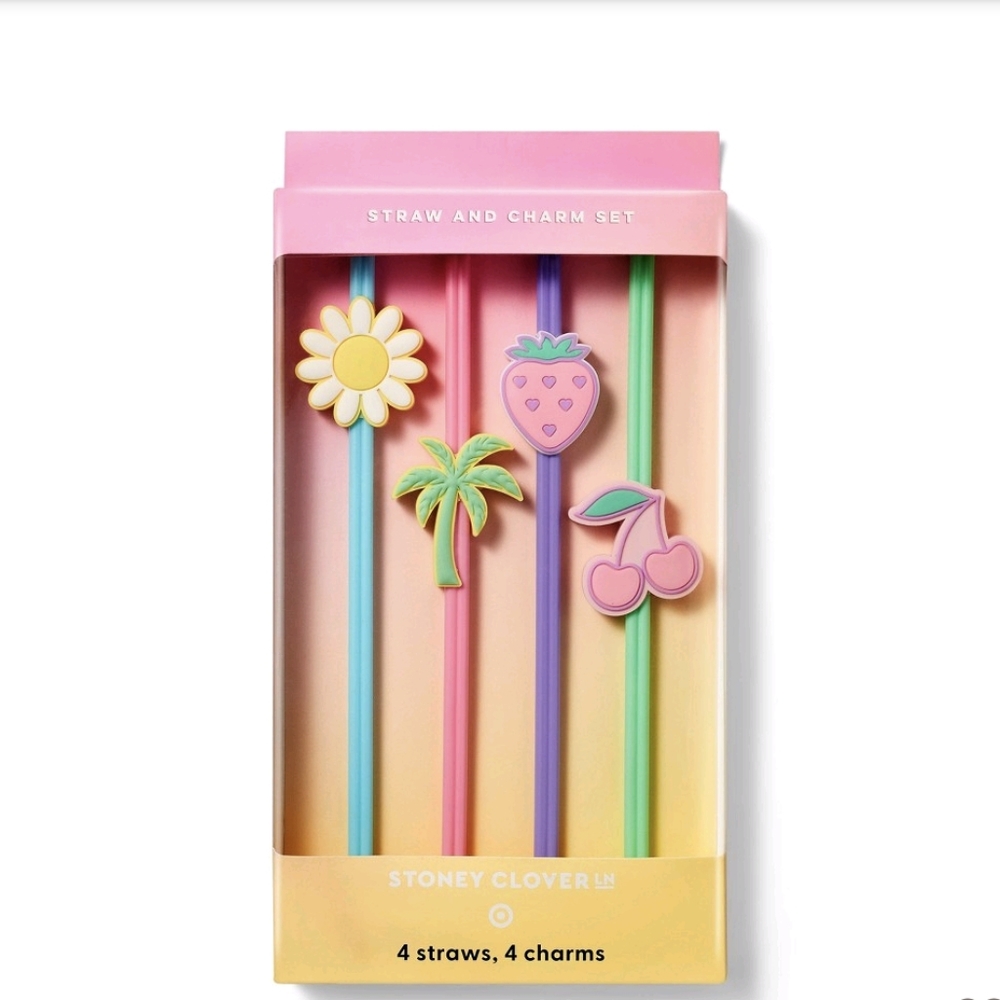 Stoney Clover Straw set
